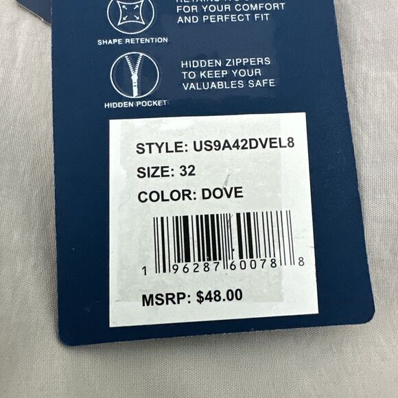 Desert Dunes Men's Shorts Nylon Stretch UPF 35+ /Water Resistant,dove Sz 32 New - Picture 15 of 15